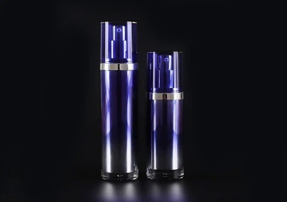 Airless ak Bayonet Doub ponp kosmetik boutèy